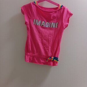 "365 Kids, From Garanimals", Short Sleeved Little Girls Top